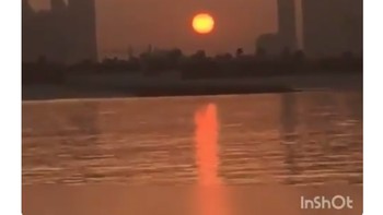 Usai dipecat Real Madrid, Lopetegui setidaknya bisa duduk santai menikmati hidup termasuk pemandangan matahari terbenam. (Foto: Internet/Twitter)