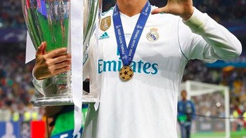 Saat merayakan kemenangan Real Madrid di Liga Champion. Foto: Instagram