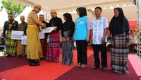 Camp Pelopor Perdamaian ini digelar dalam rangka Kegiatan Harmoni Kebangsaan yang bertajuk Harmoni Indonesia Gelorakan Semangat Kebangsaan yang digelar Selasa (30/10/2018) di Lapangan Desa Baloli Kabupaten Luwu Utara, Sulawesi Selatan. Foto: dok. Kemensos