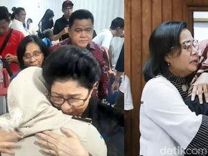 Kata Psikolog Soal Pelukan Para Menteri untuk Keluarga Korban Lion Air JT 610