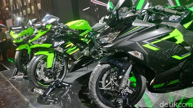 IMOS 2018: Kawasaki Luncurkan Moge ZX-6R dan Ninja 250