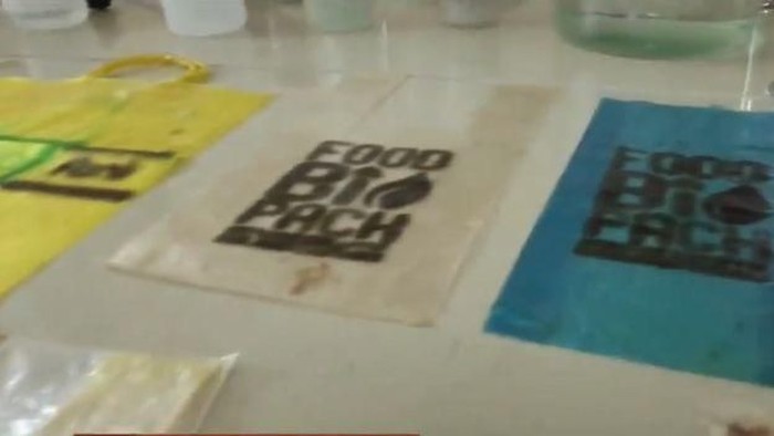 Sampah plastik yang bisa dimakan (Foto: bbc) Sampah plastik yang bisa dimakan (Foto: bbc)