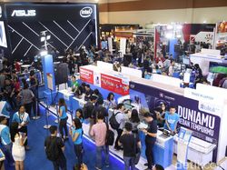 Yuk Lihat Ramainya Indocomtech 2018