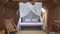 Terbaru, ada Eco Beach Tent. Suatu penginapan bertema Nomadic Tourism, cocok buat traveler yang ingin berbulan madu (Afif Farhan/detikTravel)