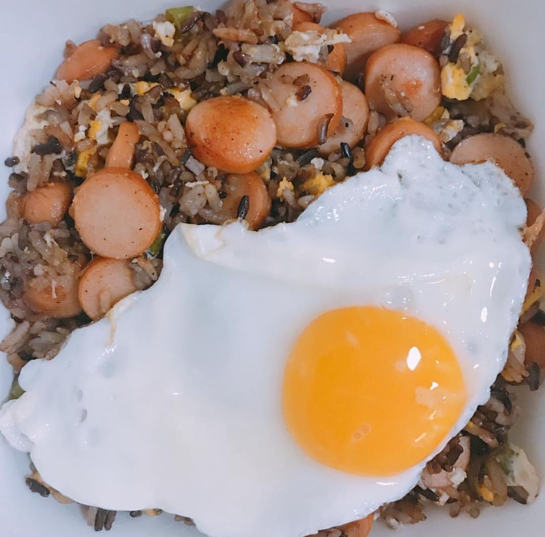 nasi goreng sosis untuk sarapan