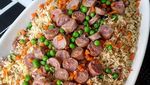 Lapar Banget? Sarapan Saja Nasi Goreng Sosis yang Gurih Mantap