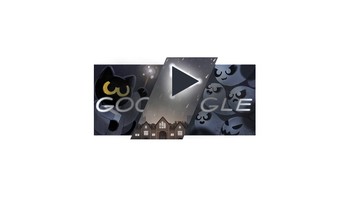 Doodle di Halloween 2016 ini juga dapat dimainkan. Misimu, sebagai Momo si kucing, adalah menjadi penyelamat sekolah sihir. (Foto: Google.com)