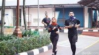 Acara ini digagas oleh Komunitas BA015, komunitas lari di Kementerian Keuangan. Foto: Annissa/detikHealth 