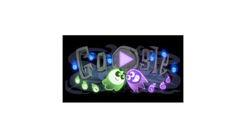 Pada momen Halloween tahun 2018 ini ada game doodle multiplayer interaktif pertama dari Google. Kamu bisa bermain jadi tim hijau atau tim ungu, melawan user lain. (Foto: Google.com)