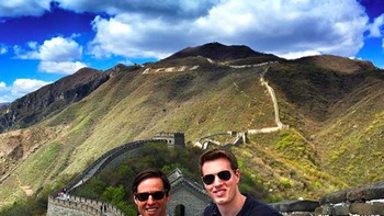 Saat jalan-jalan ke China. Foto: Instagram