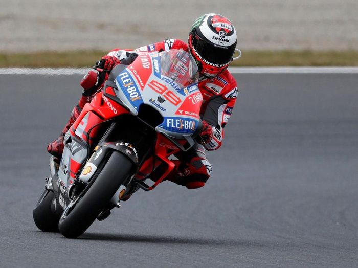 Jorge Lorenzo ingin hasil terbaik di balapan terakhir untuk Ducati. (Foto: REUTERS/Toru Hanai) Jorge Lorenzo ingin hasil terbaik di balapan terakhir untuk Ducati. (Foto: REUTERS/Toru Hanai)