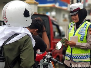 Siasat Pengendara Motor di Sukabumi Hindari Operasi Polisi