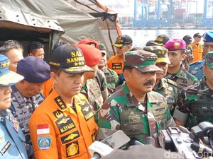 Panglima TNI: Ada Titik Terang Lokasi Bodi Lion Air
