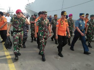 Panglima TNI dan Basarnas Koordinasi Evakuasi Lion Air JT 610