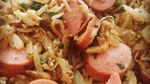 Lapar Banget? Sarapan Saja Nasi Goreng Sosis yang Gurih Mantap