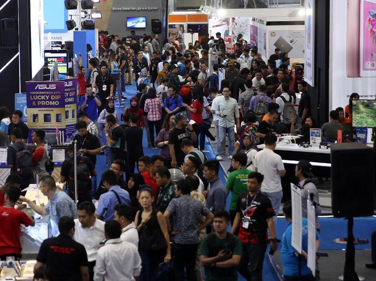 Yuk Lihat Ramainya Indocomtech 2018