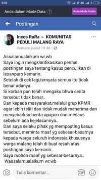 Posting Penculikan Anak, Warga di Malang Dipanggil Polisi