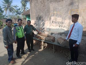 3 Batang Kayu Lapuk Bawa Buamin ke Sel Tahanan