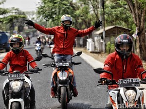 Sampai Surabaya, KTM Road Warriors 2018 Sukses