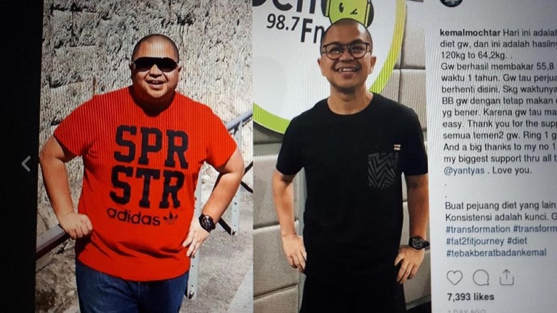 Kemal Mochtar Sukses Jadi Kurus, Rossa: Wagelaseeh