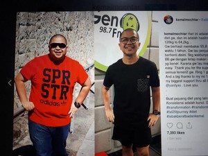 Kemal Mochtar Sukses Jadi Kurus, Rossa: Wagelaseeh