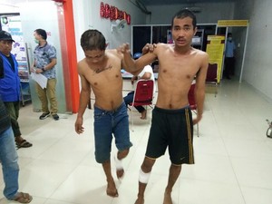 Dor! Duo Begal Sadis di Makassar Ditembak