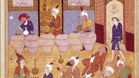 Hafez menguasai hati dan pikiran orang-orang Iran. Dalam puisinya, ia menulis terutama tentang cinta dan anggur, serta kemunafikan orang suci dan otoritas keagamaan yang kurang ajar (Leemage/Getty Images/BBC Travel)
