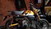 Honda Monkey ikut hadir dalam pameran Indonesia Motorcycle Show (IMOS) 2018 yang digelar di Jakarta Convention Center (JCC), Jakarta, Kamis (1/11/2018).