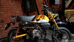 Penampakan Honda Monkey 2018 di IMOS