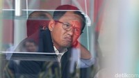 Dia dipanggil sebagai saksi untuk tersangka, Eks Dirut Jasindo, Budi Tjahjono.