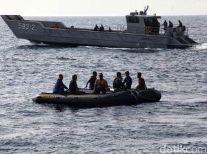 Geliat Kopaska Cari Lion Air PK-LQP