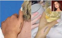 Putus, Ariane Grande Tutup Tato Mantan di Tangan dengan Gambar Lain