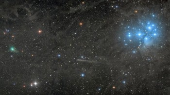 Juara kategori Robotc Scope Prize - Damian Peach. Takahashi FSQ106 telescope at 106 mm, Paramount ME mount, SBIG STL-11000M camera, 530 mm f/5 Exposure: LRGB: 30-minutes (each). Foto: Royal Museums Greenwich