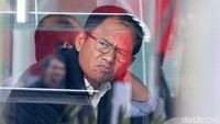 Sekretaris Kementerian BUMN,  Imam Apriyanto Putro sambangi KPK.