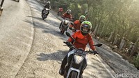 Para Road Warrior langsung ngegas di jalur Pantura.