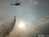 Kebakaran Lahan Dekat Bandara H Asan Meluas, Diduga Sengaja Dibakar