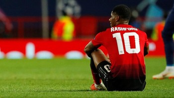 Marcus Rashford, Manchester United. Dribbling, finishing, technique, determination, flair, work-rate, dan nyaris seluruh atribut fisik membuat pemain 21 tahun ini memenuhi semua kriteria jadi wonderkid. (Foto: Phil Noble/Reuters)
