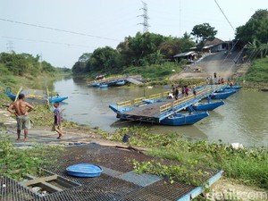 Video: Jembatan di Karawang Putus Diterjang Arus Eceng Gondok