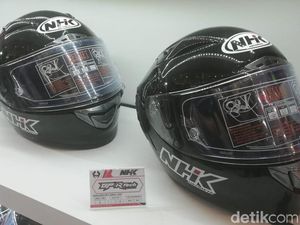 IMOS 2018: Helm MotoGP Cuma Rp 2 Jutaan
