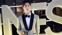 Bintang My ID is Gangnam Beauty itu tampil menjadi bintang utama dalam acara tersebut. Pool/Palevi S/detikFoto.