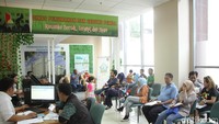 Loket pendaftaran wilayah Jakarta Utara : Lokasi di dalam Gedung PTSP Walikota Jakarta Utara.