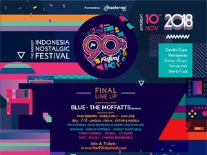Siap Nostalgia Bareng di 90s Festival Malam Ini?