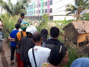 Lumpur Menyembur 6 Meter dari Pipa Gas, Satu Rumah Rusak