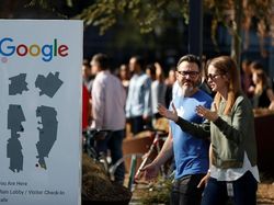 Penampakan Ribuan Karyawan Google Demo Besar-besaran