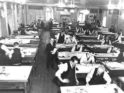 Suasana Kerja Zaman Old Saat  Program AutoCAD Belum Hadir