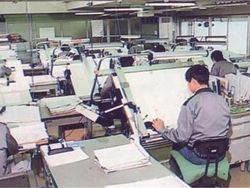 Suasana Kerja Zaman Old Saat  Program AutoCAD Belum Hadir