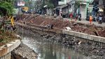 Diturap Kali Grogol Terlihat Rapi