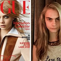 Menyamakan diri dengan model dan selebriti di sampul majalah adalah sesuatu yang tidak masuk akal. Para model biasanya sudah dirias, diberi pencahayaan, dan diedit sedemikian rupa agar tampil sempurna. Tengok saja perbedaan tampilan supermodel Cara Delevigne di majalah dan keseharian berikut. Foto: Instagram