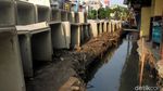 Proyek Galian Saluran Got di Mangga Besar Bikin Macet