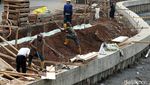 Diturap Kali Grogol Terlihat Rapi
